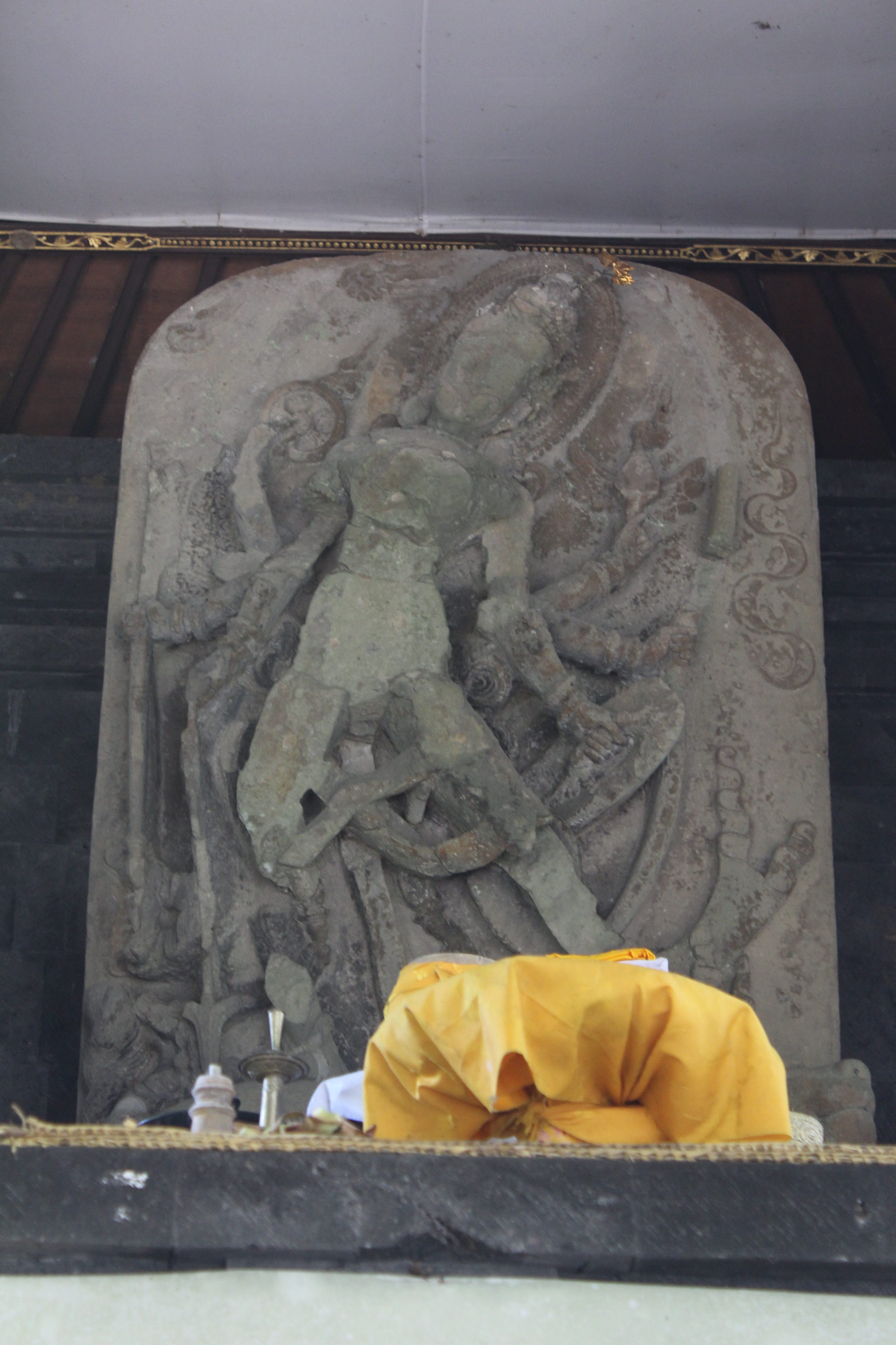 Durga sculpture