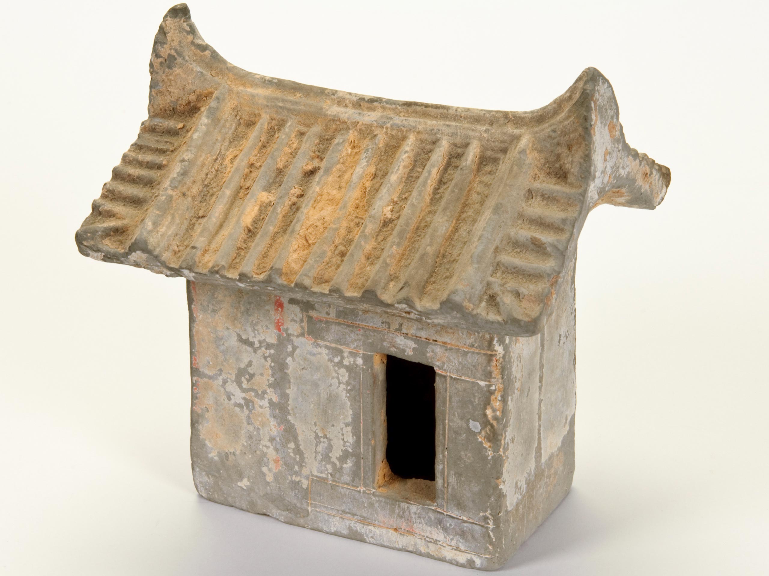 sculptural model of a house