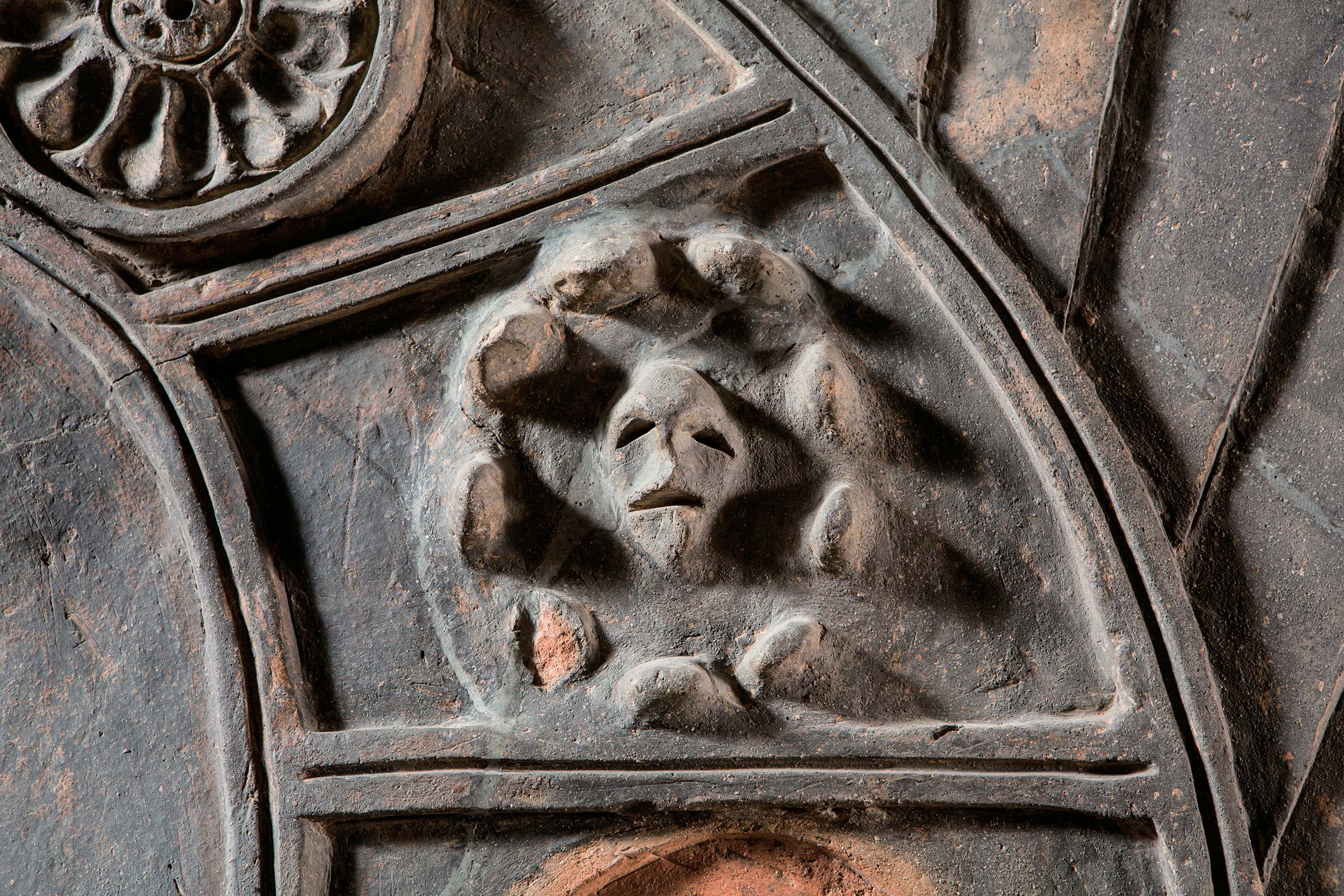 close detail of ornament